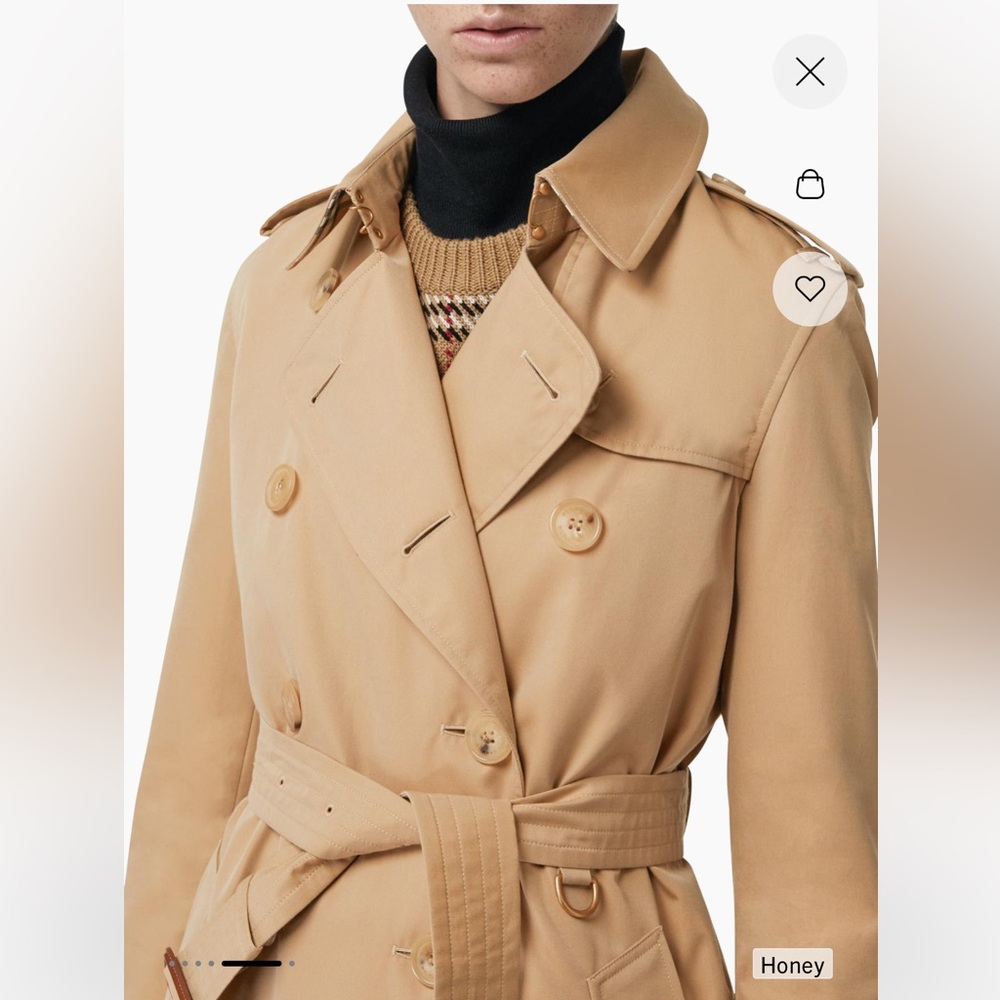 Burberry Long Kensington Heritage Trench Coat - Picture 6 of 16